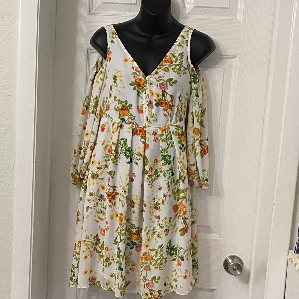 Disney Halloween XS Alice through the looking glass Dress Colleen Atwood Floral